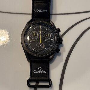 Black and Yellow Watch